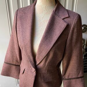 Chic Plum Blazer for Women